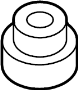 View Insulator. Air. Grommet. (Lower) Full-Sized Product Image
