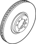 4M8615302 Disc Brake Rotor