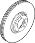 4M8615301D Disc Brake Rotor