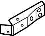 View Rocker Panel Reinforcement Bracket Full-Sized Product Image 1 of 2
