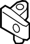 View Door Hinge (Upper) Full-Sized Product Image