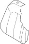 View Seat Back Cushion Cover (Lower) Full-Sized Product Image 1 of 4