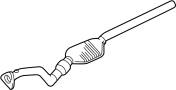 8D0253057BX Catalytic Converter