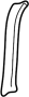 View Instrument Panel Side Cover Gasket Full-Sized Product Image 1 of 1