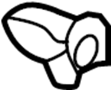 View Trim. Nut. Grommet. Panel. (Lower) Full-Sized Product Image