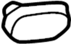 View Clip. Belt. Door. Weatherstrip. Molding.  Full-Sized Product Image