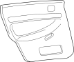 View Door Interior Trim Panel Full-Sized Product Image 1 of 1