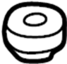 View Radiator. Insulator. Mount. (Lower) Full-Sized Product Image