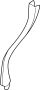 View Interior Quarter Panel Trim Panel (Rear, Lower) Full-Sized Product Image 1 of 2