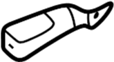 View Handle retainer.  Full-Sized Product Image 1 of 1