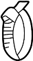View Clamp. Hose. (Front, Rear, Upper, Lower) Full-Sized Product Image