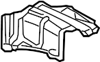 View Floor Pan Heat Shield (Rear) Full-Sized Product Image