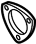 View Turbocharger Gasket Full-Sized Product Image