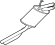 View Exhaust Muffler Full-Sized Product Image 1 of 2