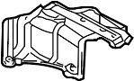 View Floor Pan Heat Shield (Rear) Full-Sized Product Image