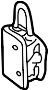 View Door Hinge (Upper, Lower) Full-Sized Product Image
