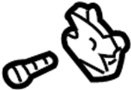 8E9827239A Liftgate Bump Stop (Lower)