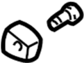 8E9827249 Liftgate Bump Stop