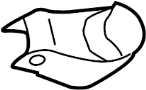 View Arm. Wiper. Cap. Glass. Cover. Back.  Full-Sized Product Image