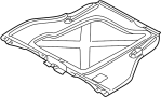 View Radiator Support Splash Shield (Rear) Full-Sized Product Image
