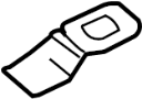 View Radiator Mount Bracket (Upper) Full-Sized Product Image