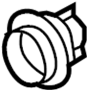 View Turn Signal Light Socket Full-Sized Product Image