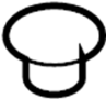 View Headlight Bulb Cap (Front, Rear, Lower) Full-Sized Product Image