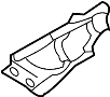 View Radiator Support Splash Shield Full-Sized Product Image