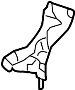 View Radiator Support Bracket (Upper) Full-Sized Product Image 1 of 5
