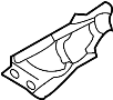 View Radiator Support Splash Shield Full-Sized Product Image