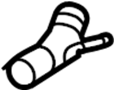 View Hose. Coupling. (Upper) Full-Sized Product Image