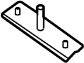 View Bracket. Support. Radiator. (Upper) Full-Sized Product Image