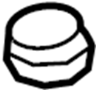 View Radiator Grommet Full-Sized Product Image 1 of 4