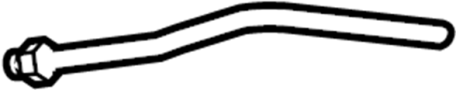 View AC hose. AC line. Pipe. (Rear) Full-Sized Product Image
