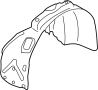 Image of Fender Splash Shield (Front, Rear, Lower) image for your 2025 Audi Q4 e-tron   