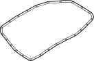 View Transmission Oil Pan Gasket Full-Sized Product Image