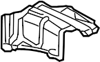 View Floor Pan Heat Shield (Rear) Full-Sized Product Image