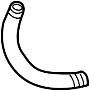 View Secondary Air Injection Pump Hose Full-Sized Product Image 1 of 5
