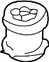 View Suspension. Crossmember. Mount. Bushing. (Front, Rear) Full-Sized Product Image