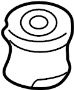 View Suspension. Crossmember. Mount. Bushing. (Front, Rear) Full-Sized Product Image