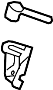 View Seat Latch Cover Full-Sized Product Image 1 of 4