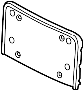 View License Plate Bracket Full-Sized Product Image
