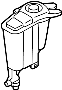 View Engine Coolant Reservoir. EXPANSION TANK.  Full-Sized Product Image