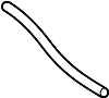 View Engine Air Intake Hose. Vacuum Line.  Full-Sized Product Image