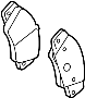 View Disc Brake Pad Set (Front) Full-Sized Product Image
