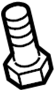 View Bolt. Screw. (Front) Full-Sized Product Image