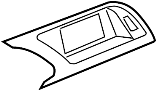 View 8K1857186HR66 Full-Sized Product Image for your 2010 Audi A4 2.0L CVT FWD Base Sedan 