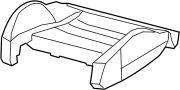 View Seat Cushion Pad Full-Sized Product Image 1 of 2