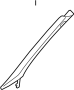 View Body A-Pillar Trim Panel Full-Sized Product Image 1 of 2