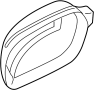 View Mirror. Cover. Housing. (Lower) Full-Sized Product Image